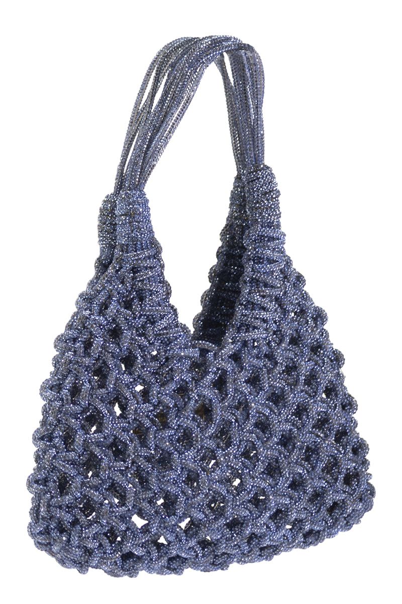 HIBOURAMA Crystal-Studded Jewel Handbag - W 22 x H 30 x D 7 CM
