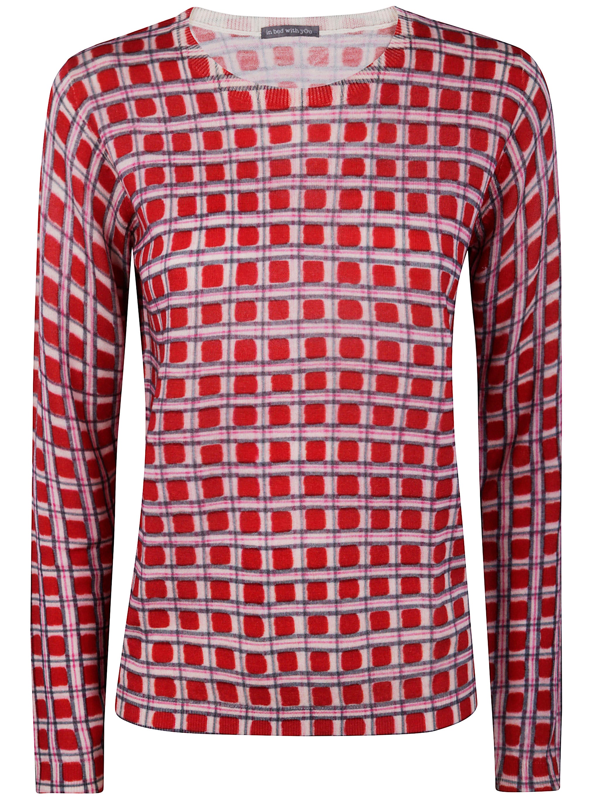 IN BED WITH YOU Boatneck Printed Jumper for Women