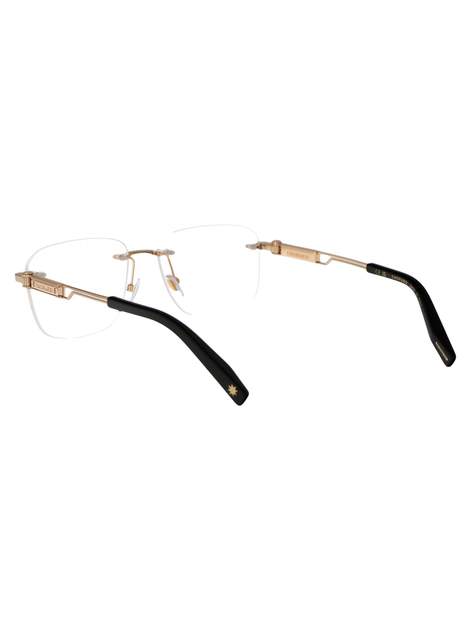 CHOPARD Gold Metal Optical Glasses for Men