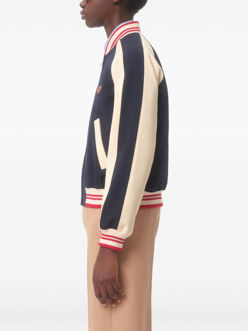 VALENTINO Men's Wool Bomber Jacket