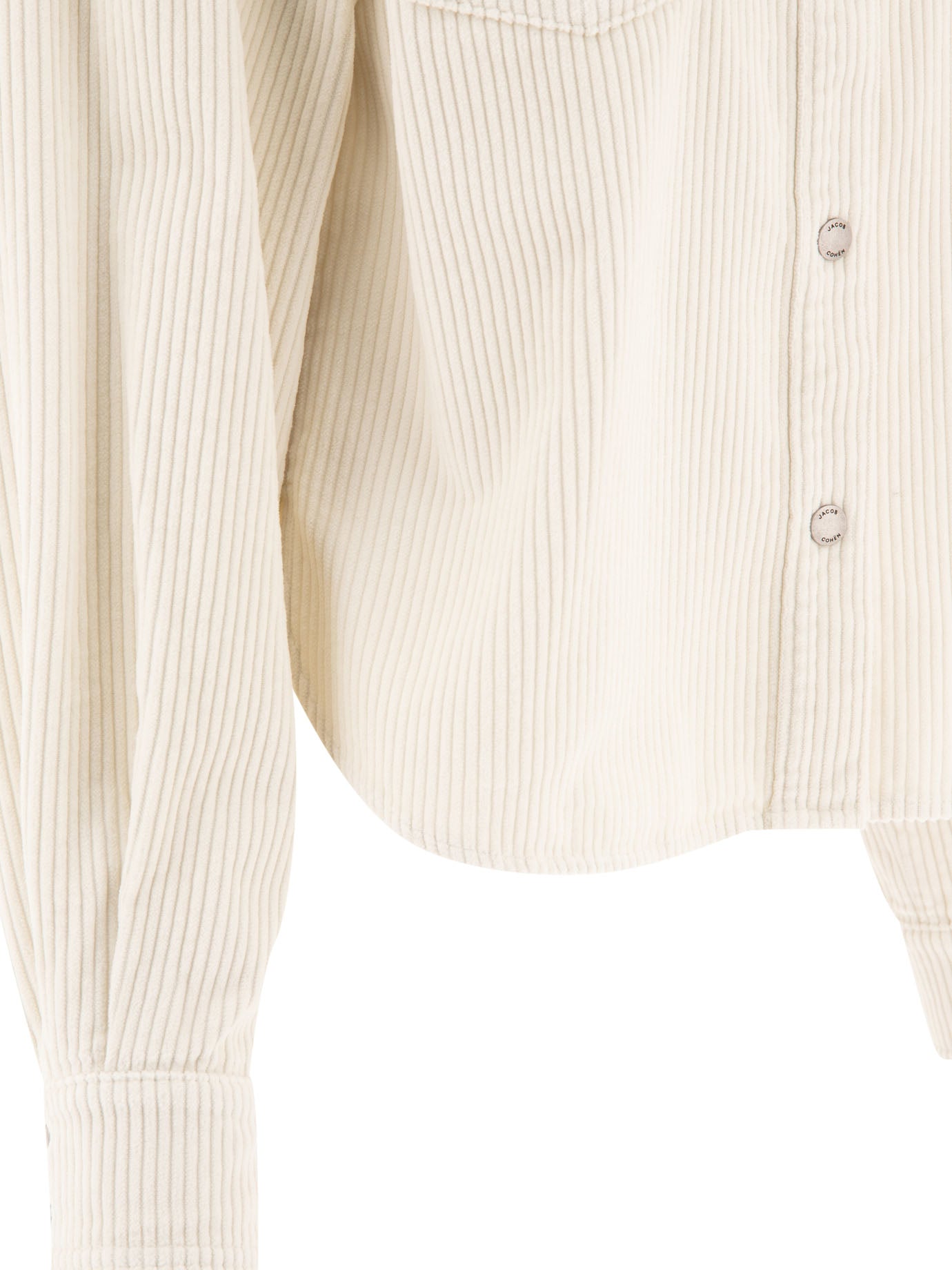 JACOB COHEN Velvet Overshirt - Regular Fit for Women