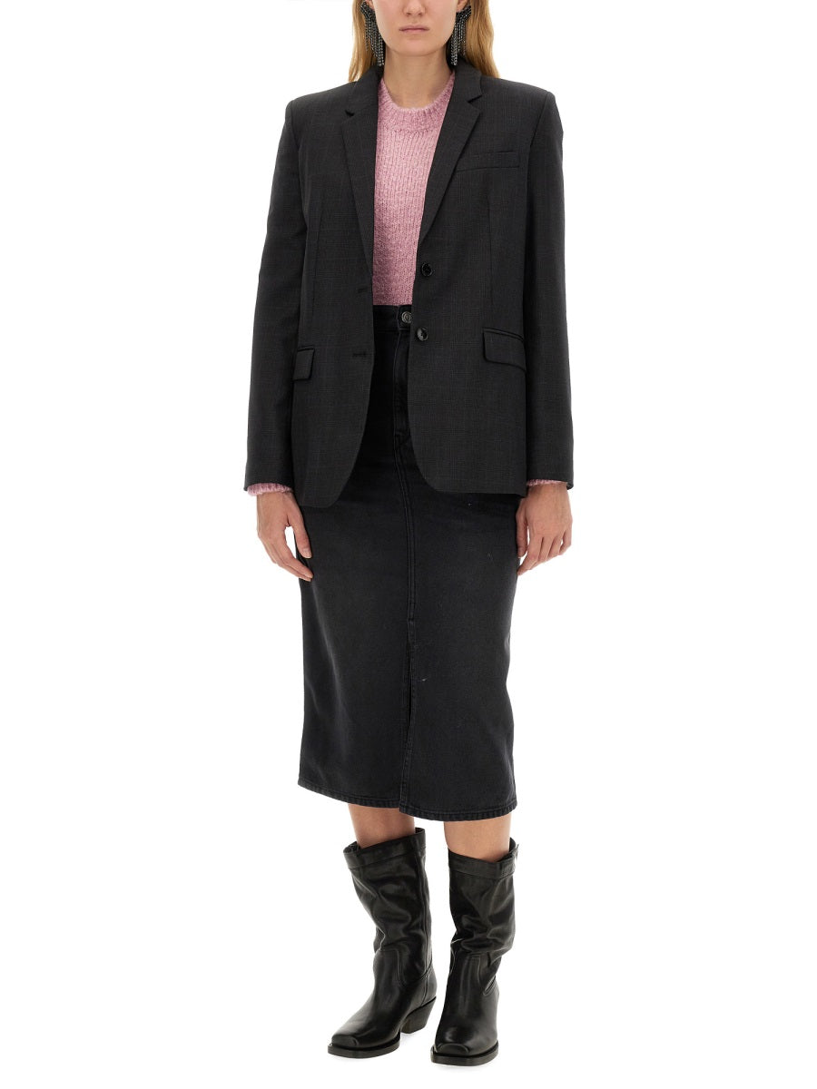 ISABEL MARANT Chic Women's Wool Blend Jacket - Size 38