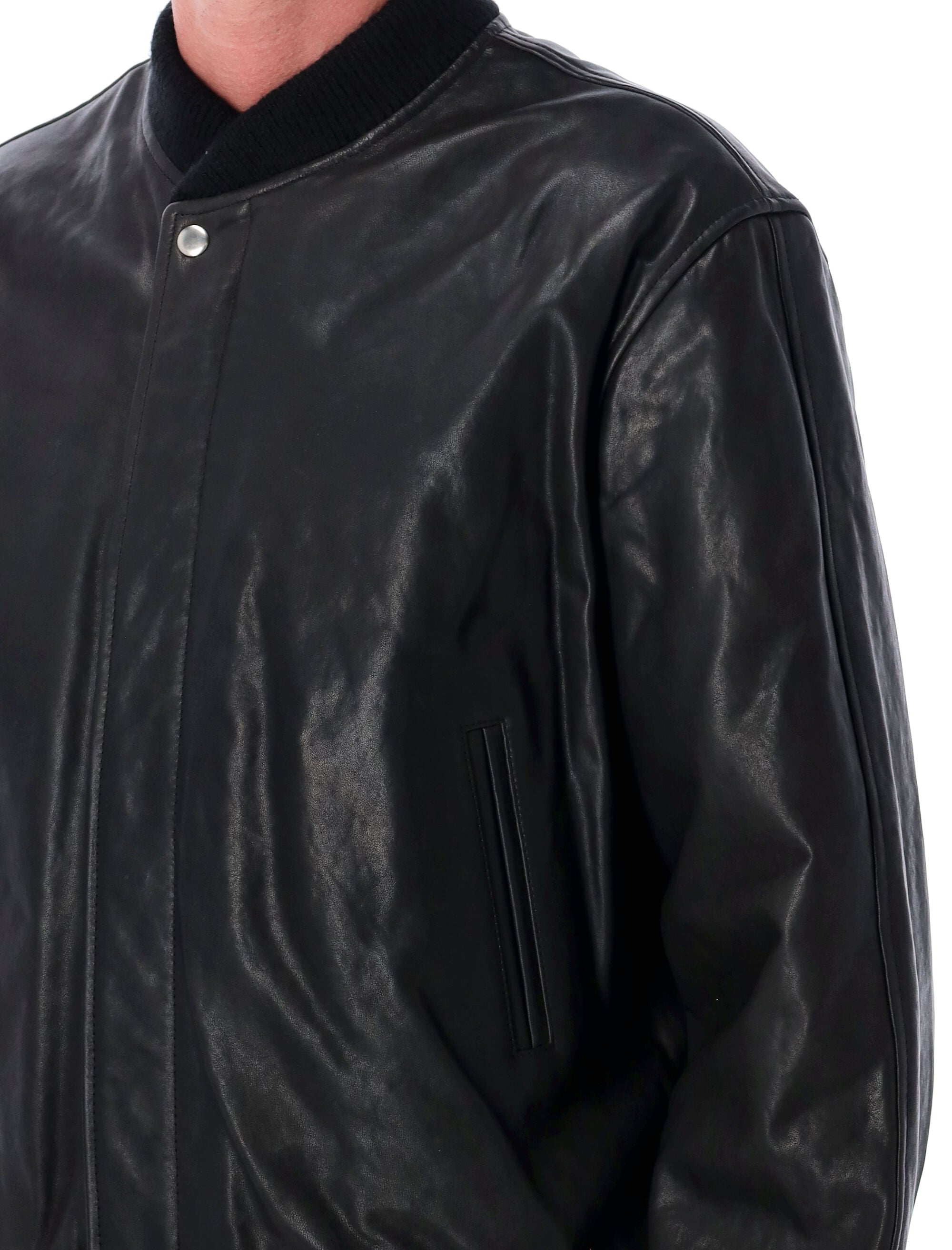 ISABEL MARANT BLAIKE Leather Bomber Jacket for Men