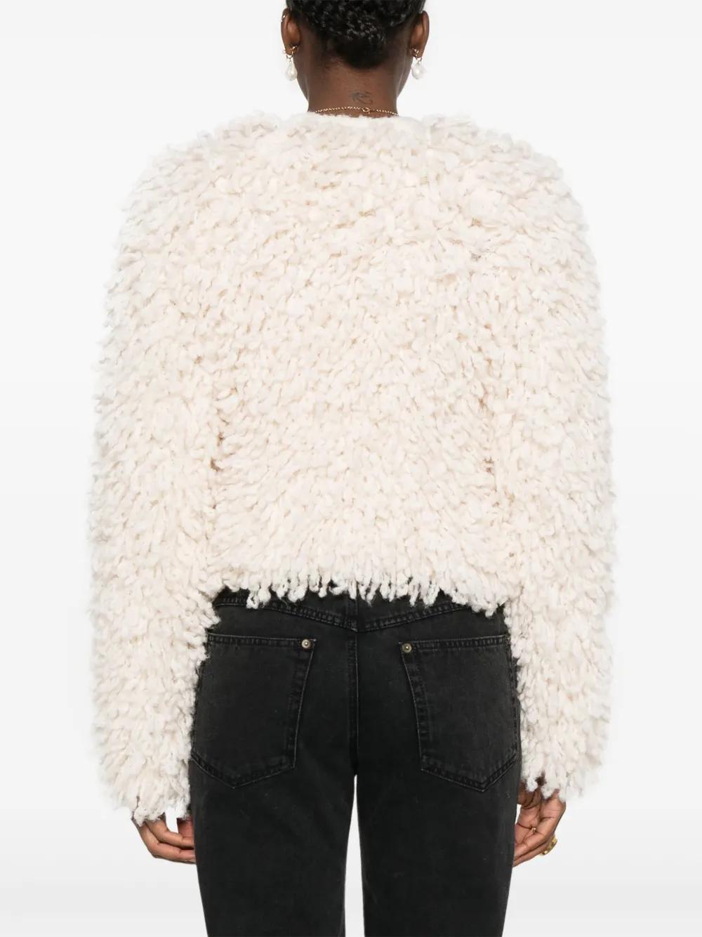 ISABEL MARANT Fedra Sheepskin Jacket - Women’s Outerwear