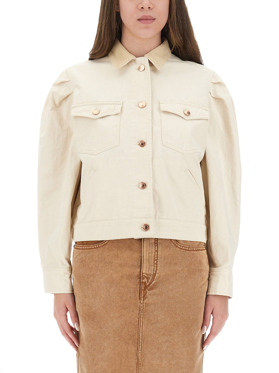 ISABEL MARANT Cotton Jacket for Women - FW25 Collection