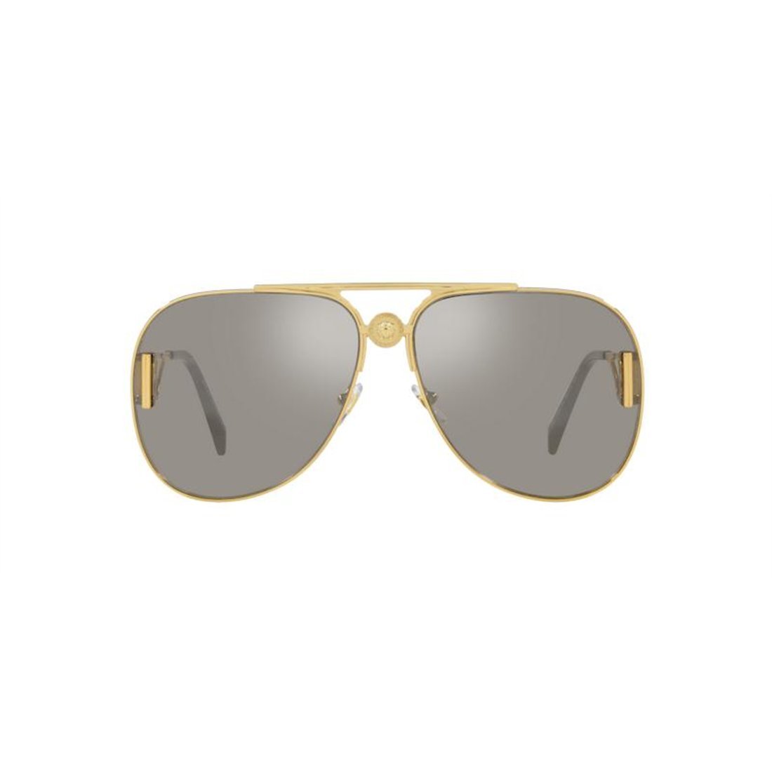 VERSACE Unisex Sleek Metallic Sunglasses