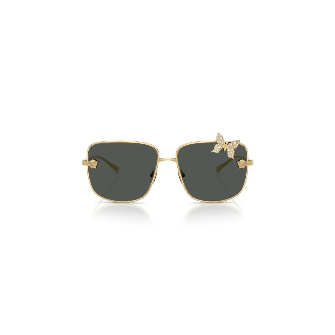 VERSACE Stylish Women's Sunglasses - Oversized Frame