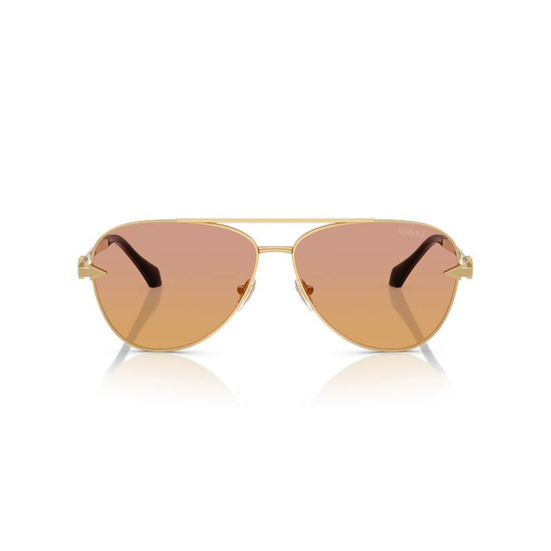 VERSACE Classic Metal Frame Sunglasses for Men
