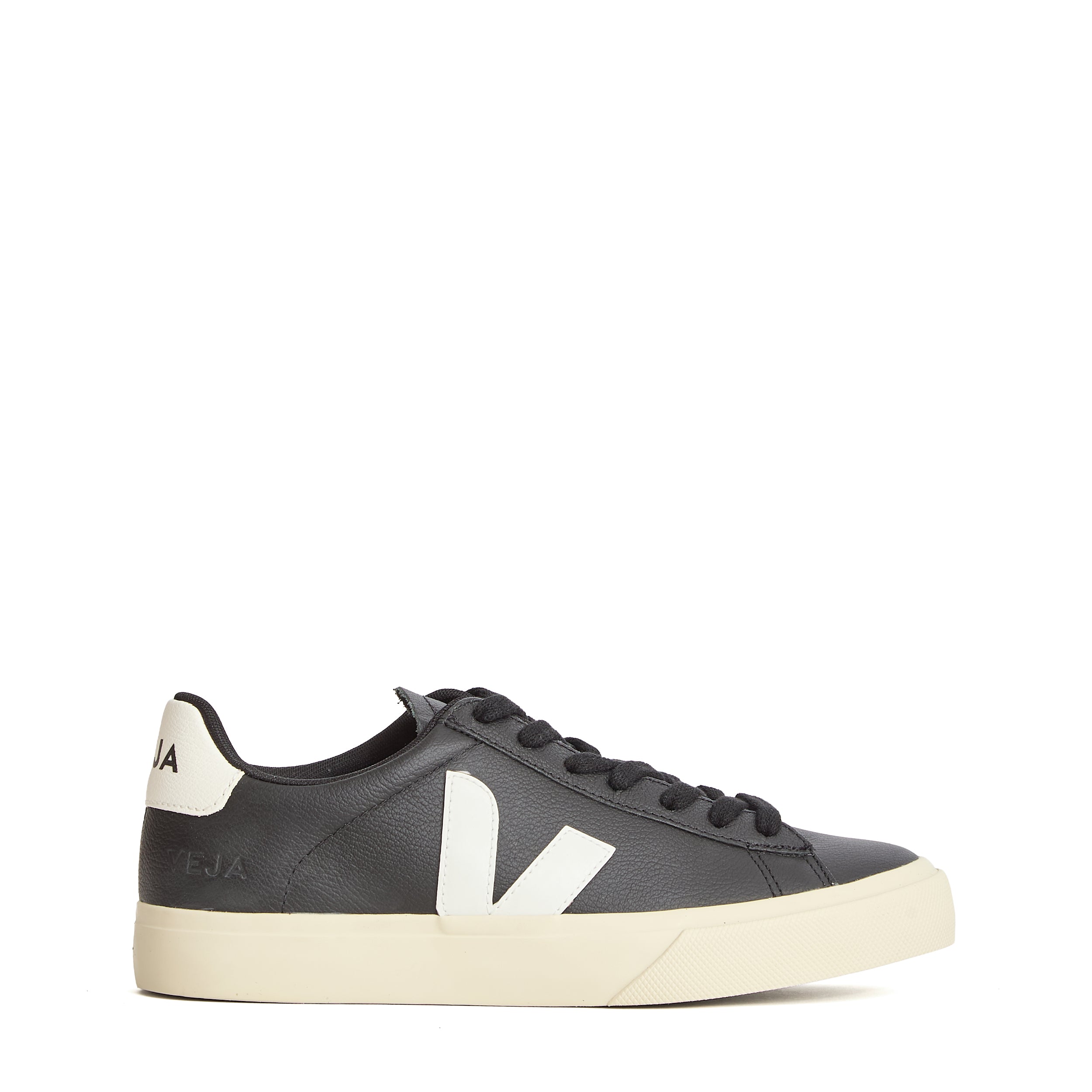VEJA Campo Leather Sneakers with 2.5 cm Sole Height for Women