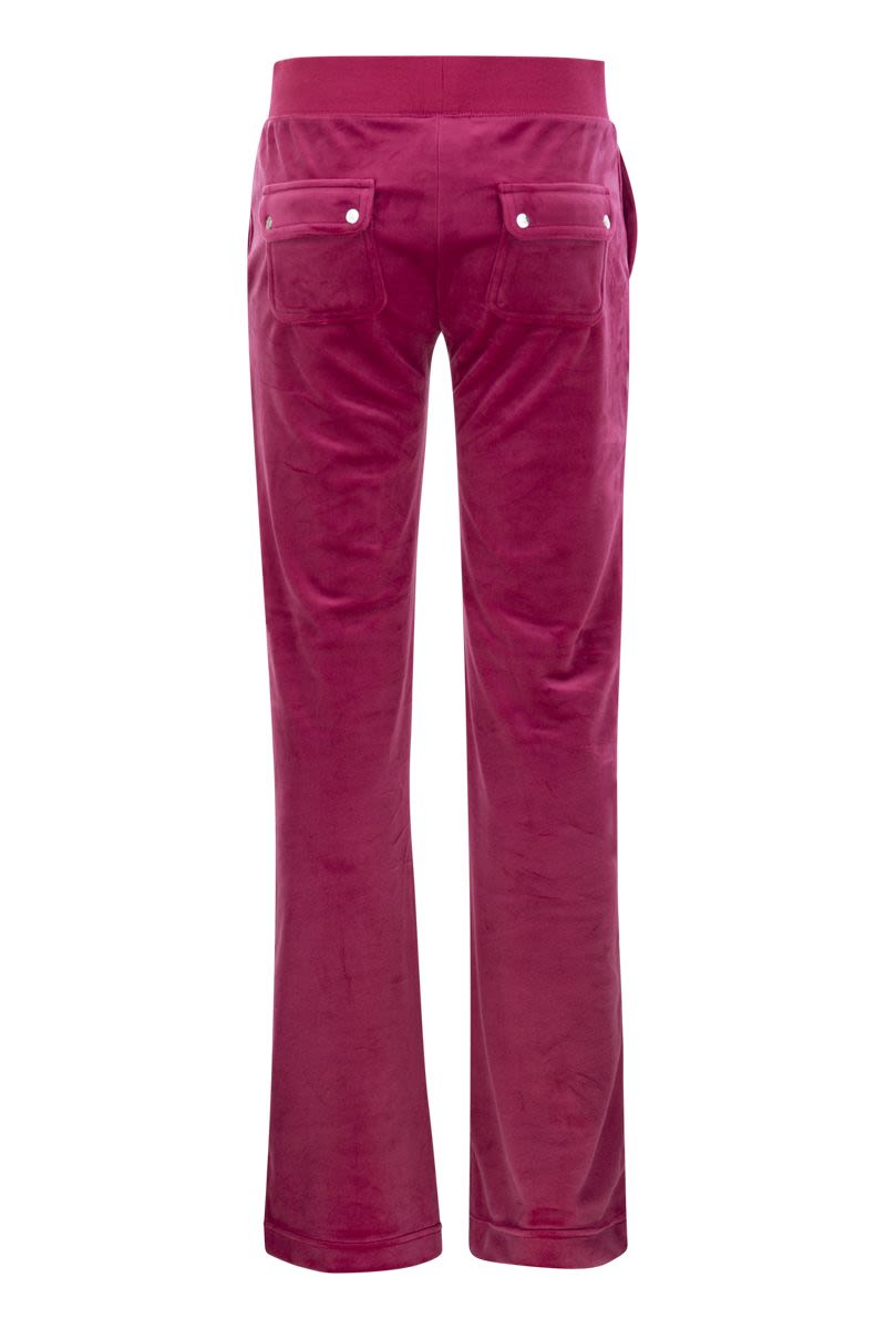 JUICY COUTURE Low-Waisted Velvet Trousers