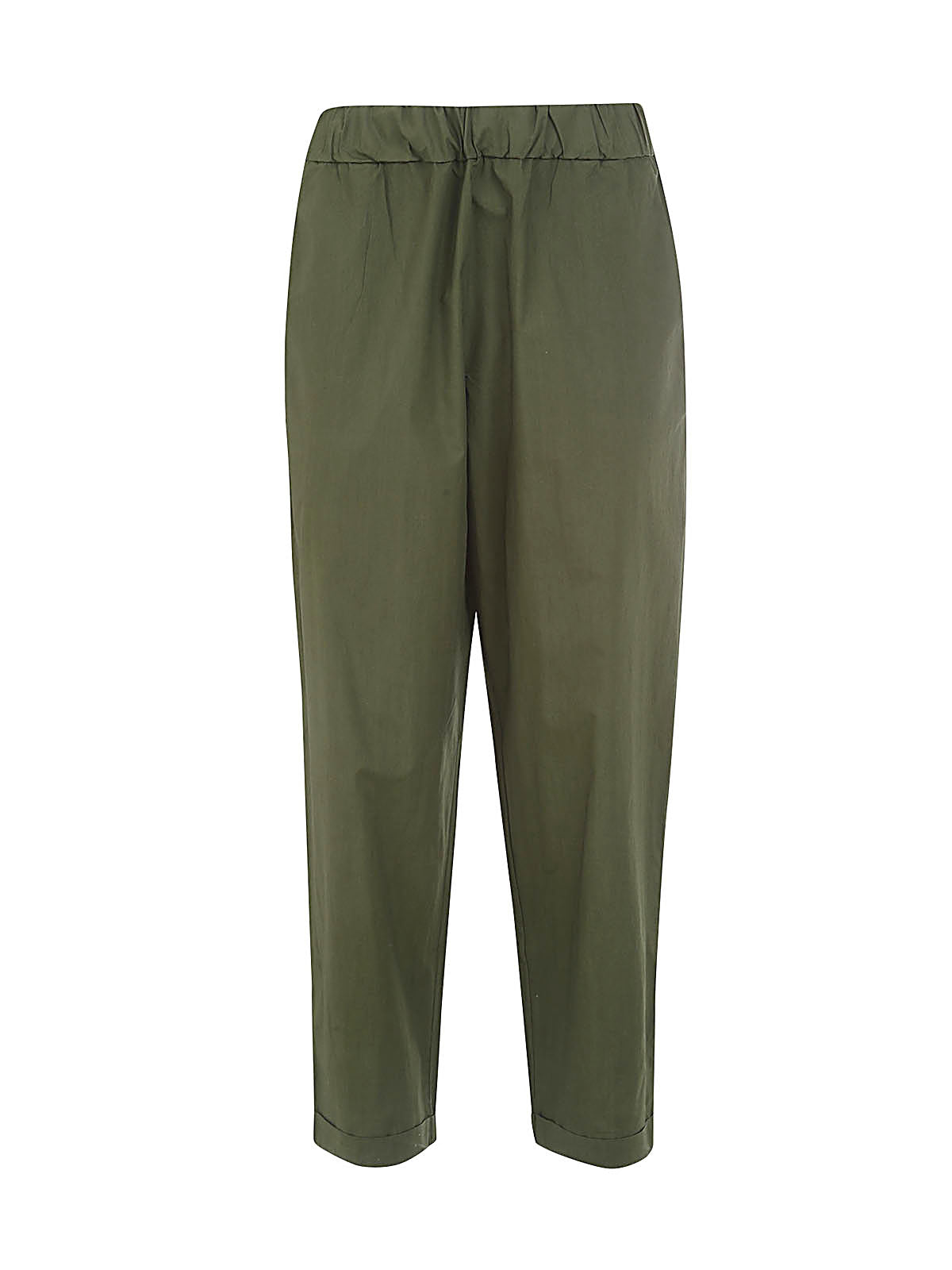 LABO.ART Elastic Waist Mini Trousers with Pockets