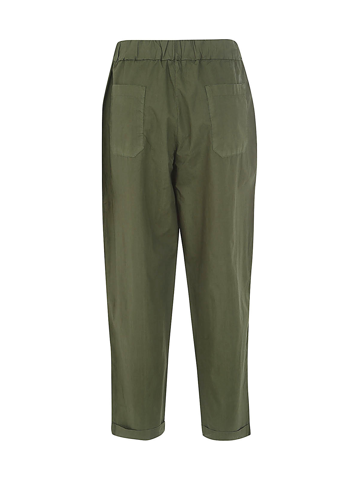 LABO.ART Elastic Waist Mini Trousers with Pockets