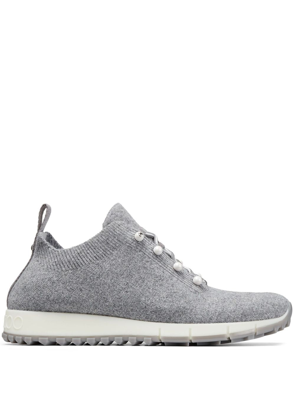 JIMMY CHOO Pearl Embellished Sneaker