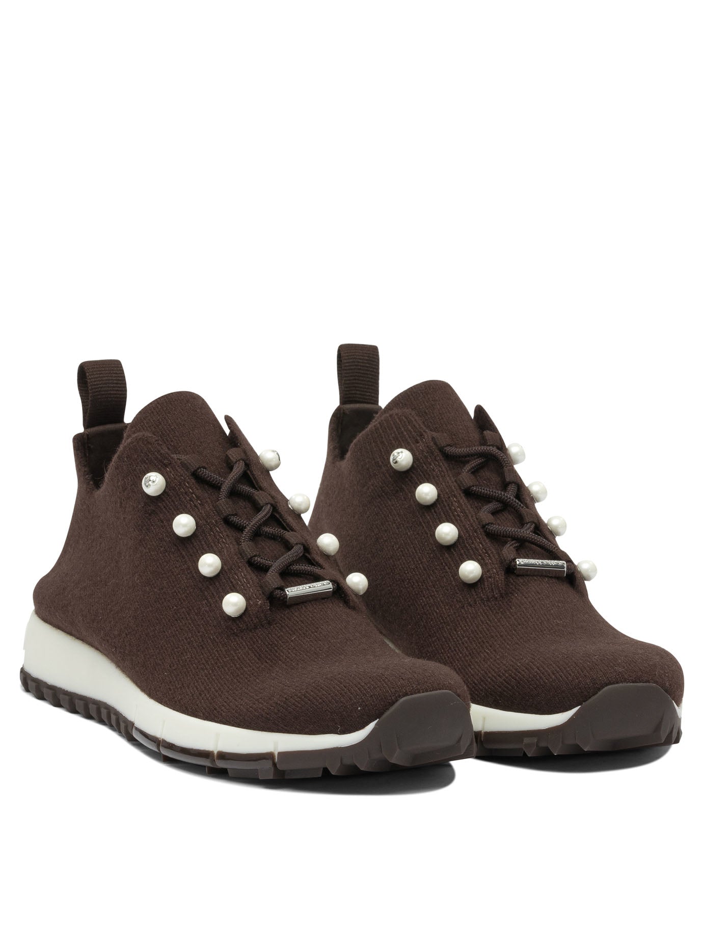 JIMMY CHOO Premium Rubber Sneakers for Women - Fall/Winter 2025