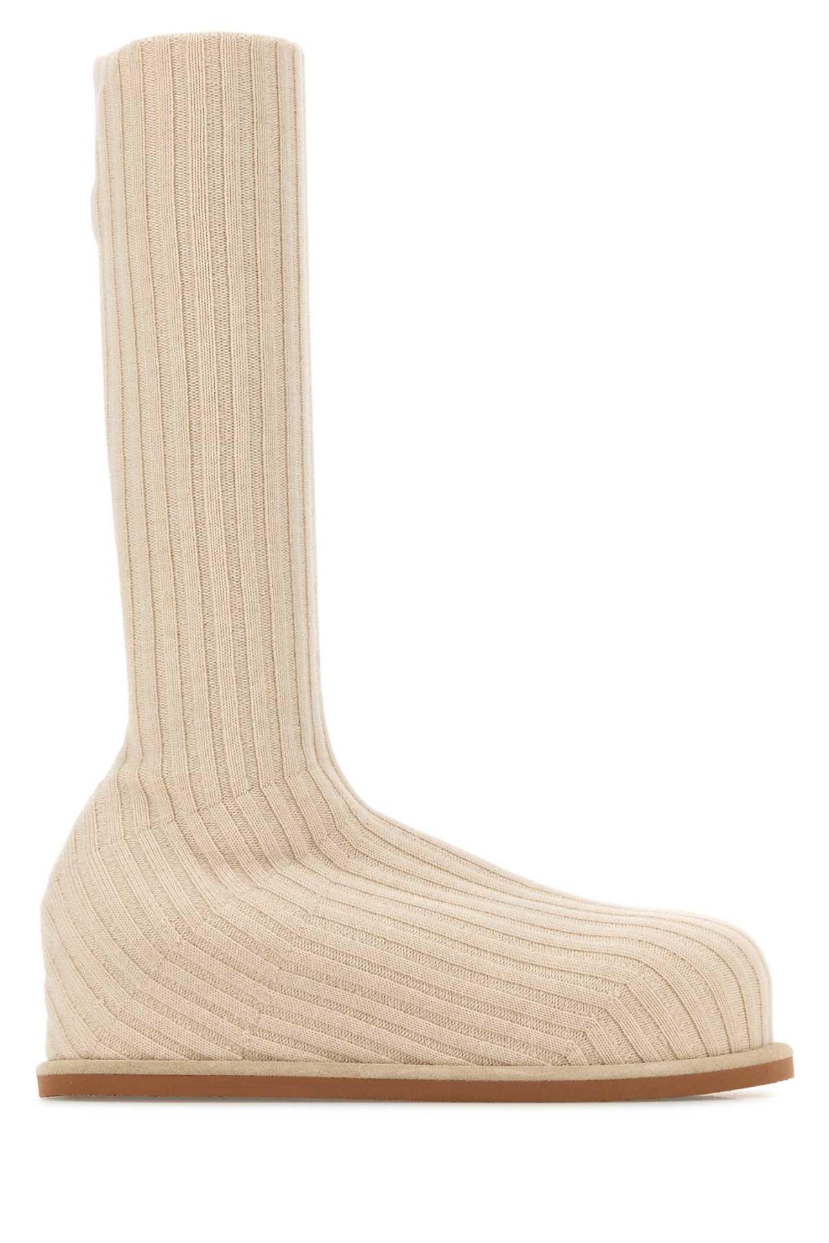 AMINA MUADDI Fuzzy Ribbed Stretch Boots 15