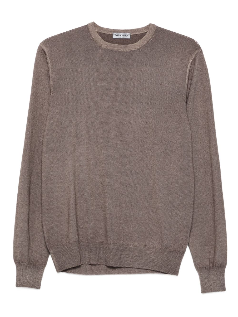 VENGERA Classic Virgin Wool Sweater for Men