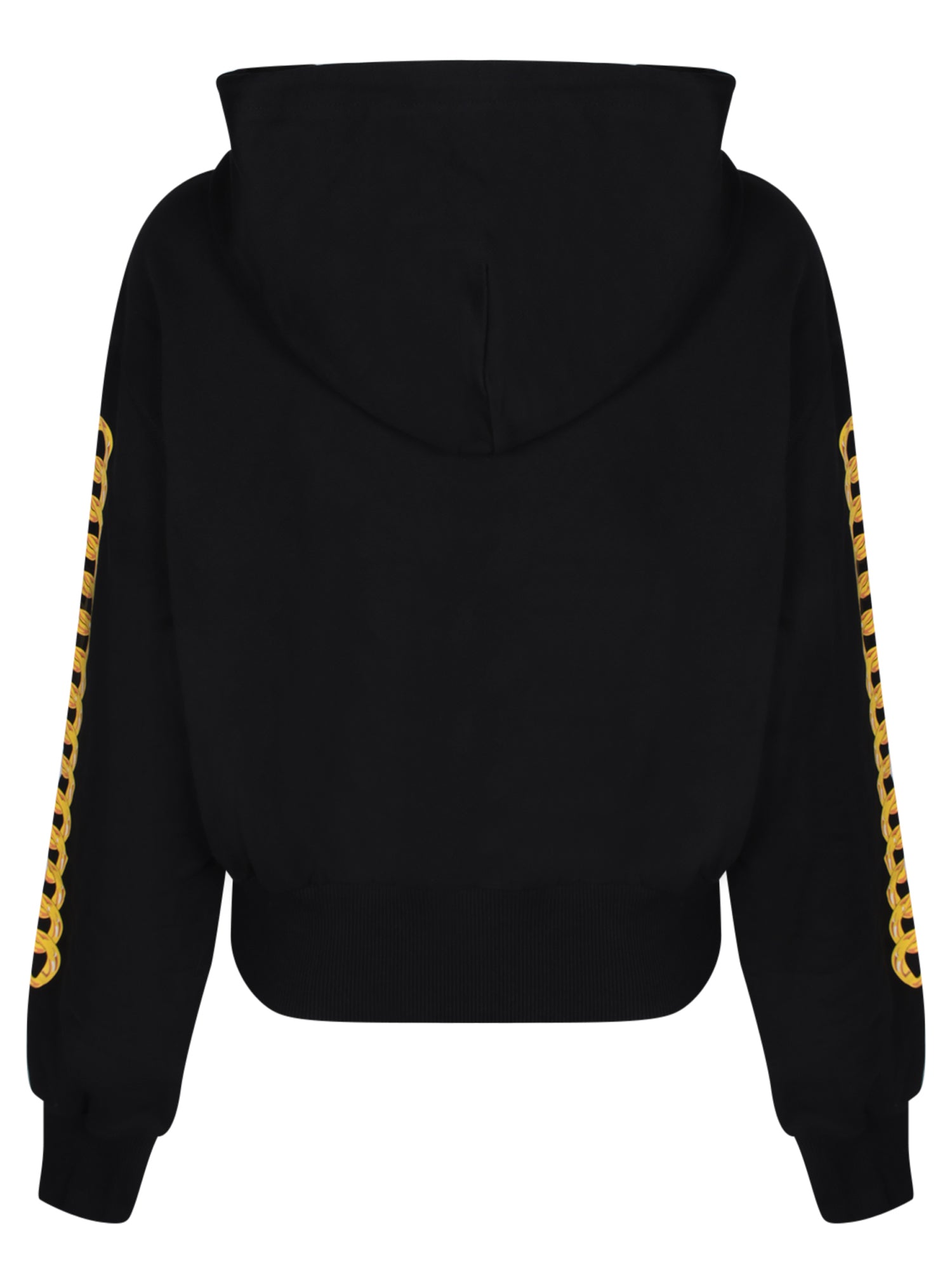 VERSACE JEANS COUTURE Elegant Women's Classic Hoodie Sweatshirt