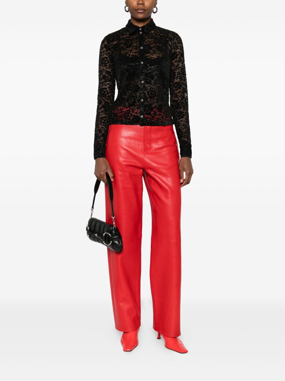 VERSACE JEANS COUTURE Chic Women's Tailored Button-Up Shirt