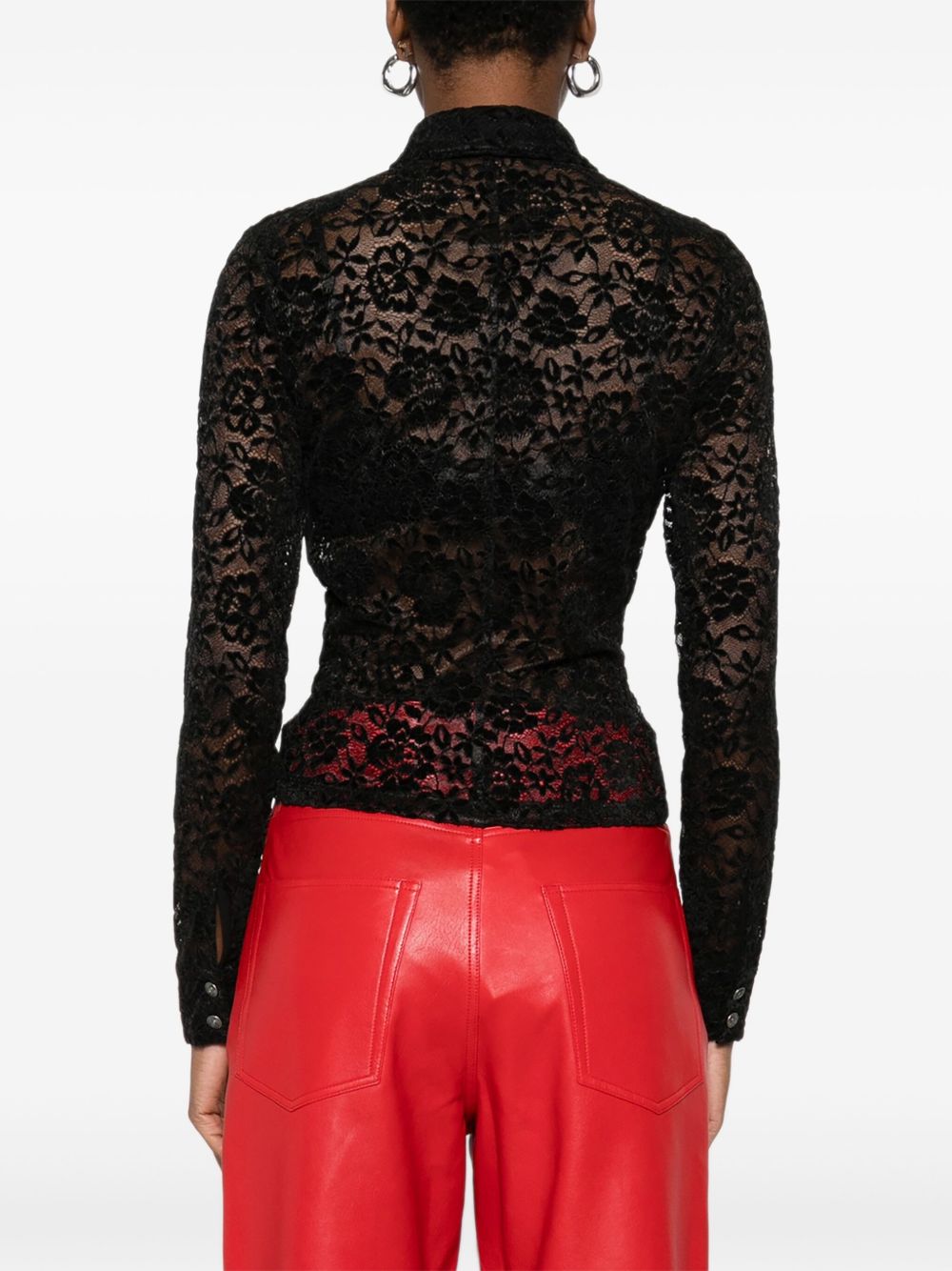 VERSACE JEANS COUTURE Chic Women's Tailored Button-Up Shirt