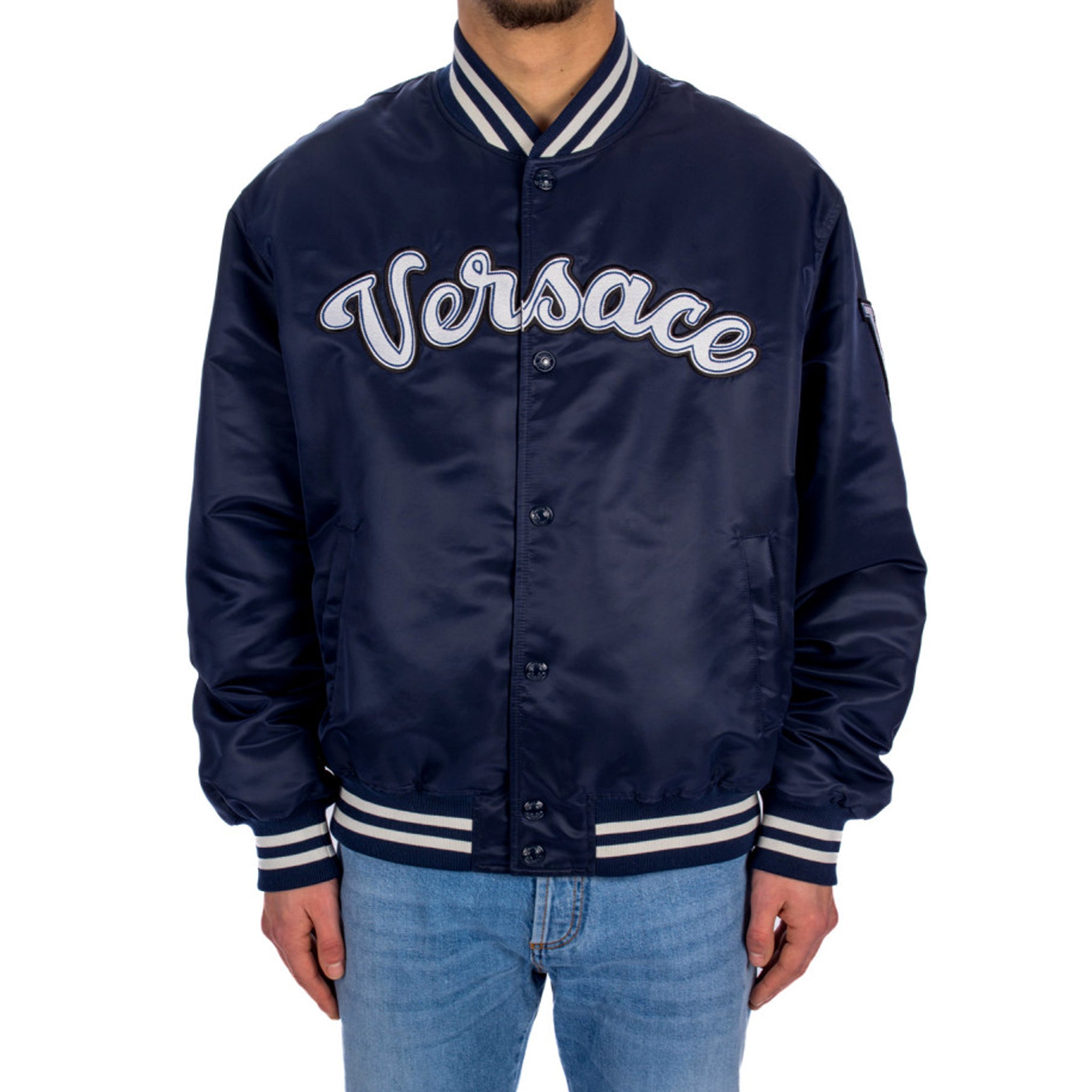 VERSACE Bomber Jacket for Men - Spring/Summer Collection
