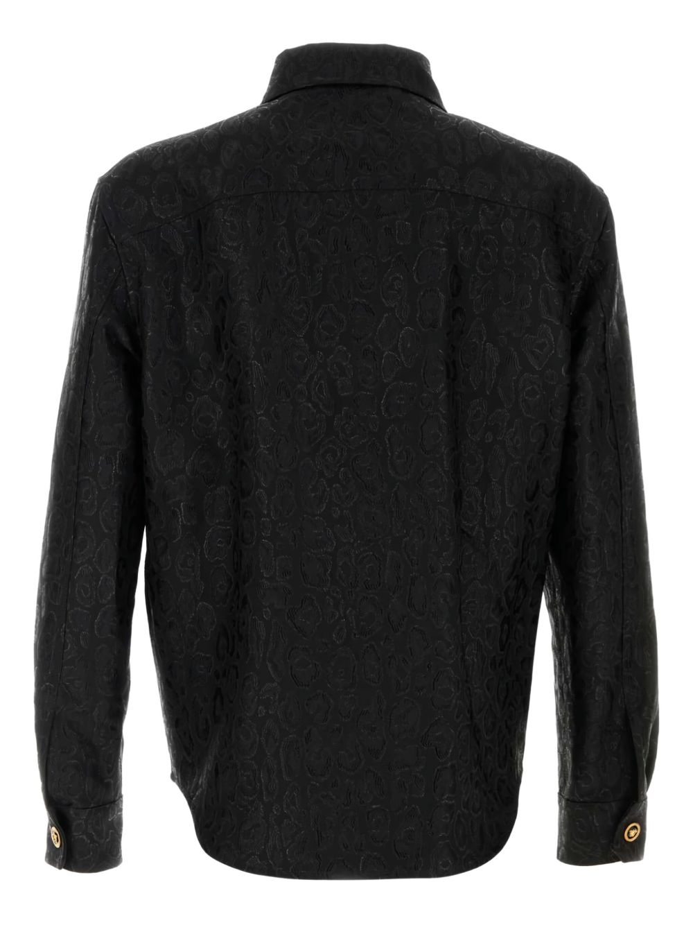 VERSACE Jacquard Long Sleeve Shirt for Men