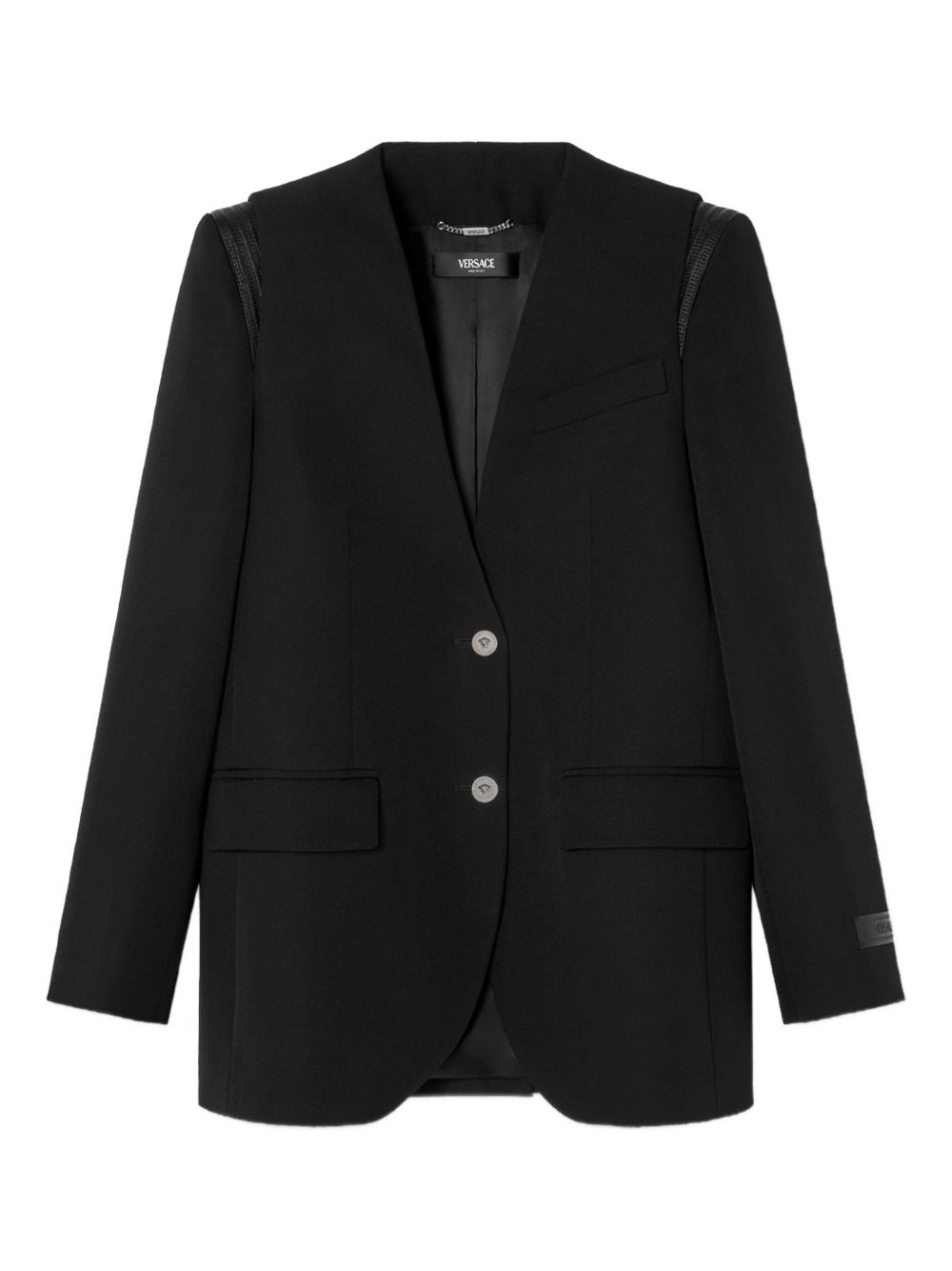 VERSACE Elegant Women's Single-Breasted Blazer