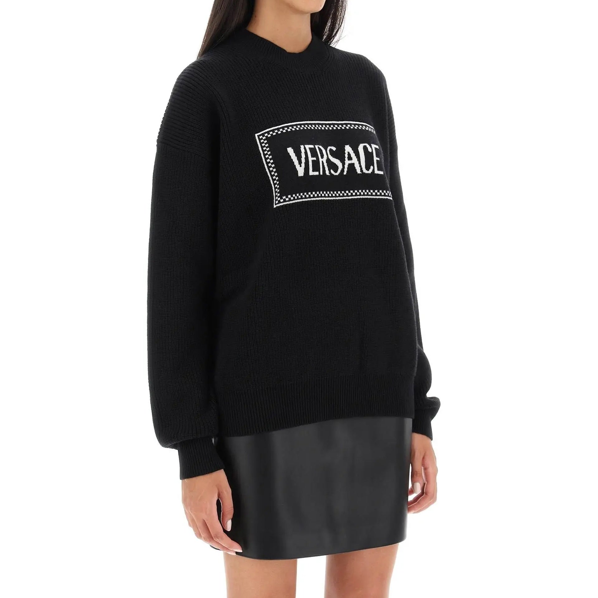 VERSACE Logo Sweater - Size IT 38