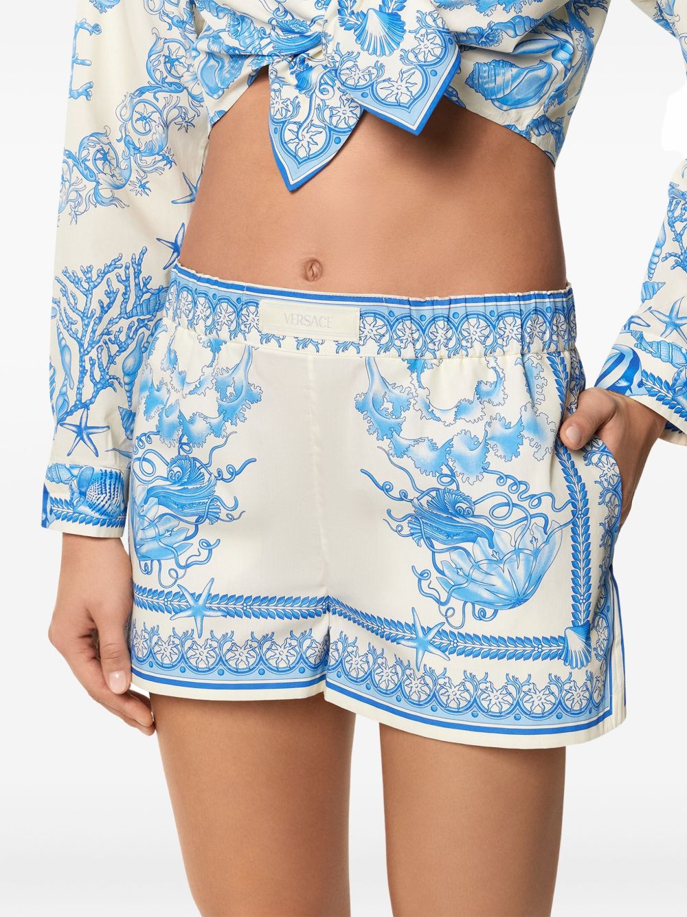 VERSACE Elegant Bermuda Shorts for Women