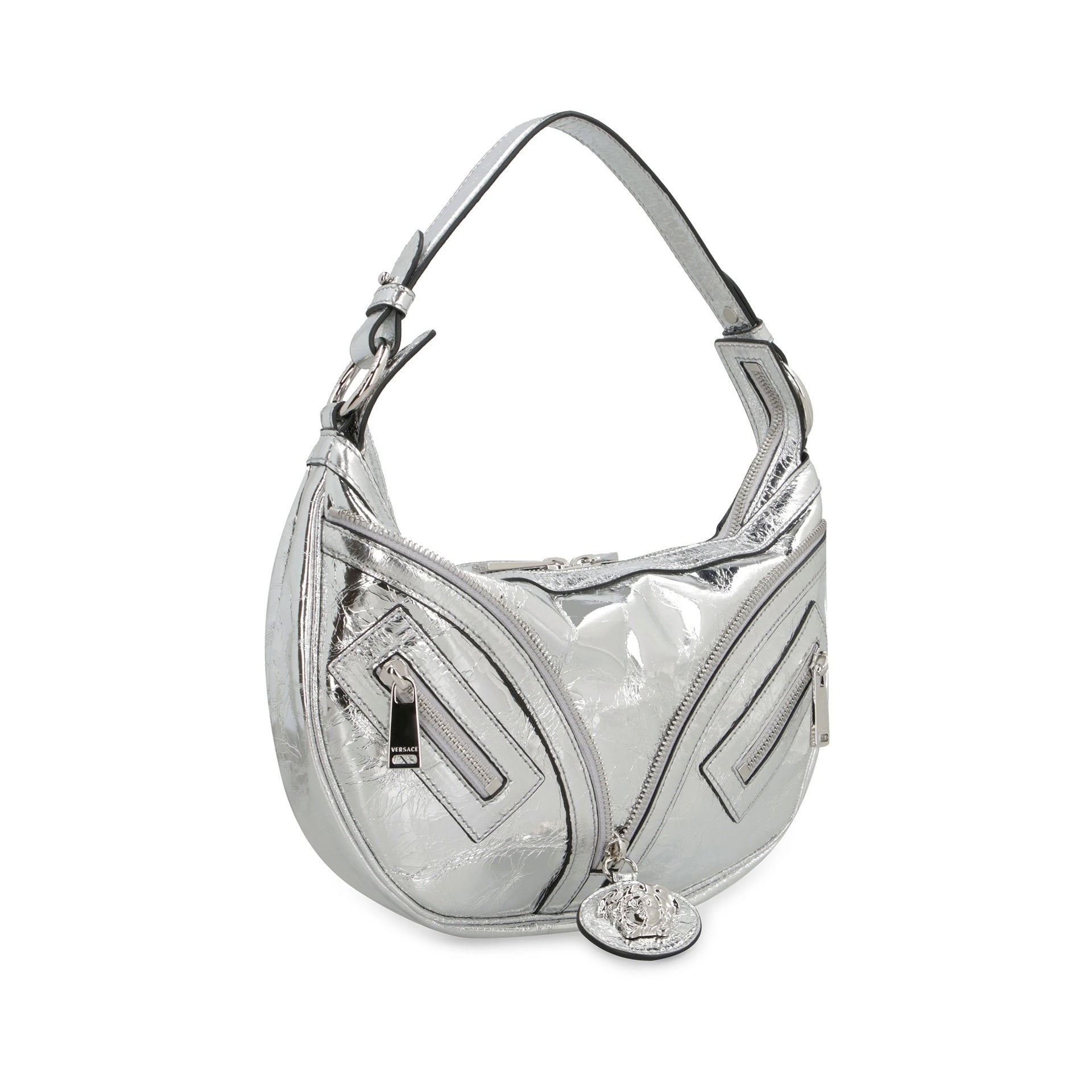 VERSACE Repeat Hobo Handbag Shoulder Bag
