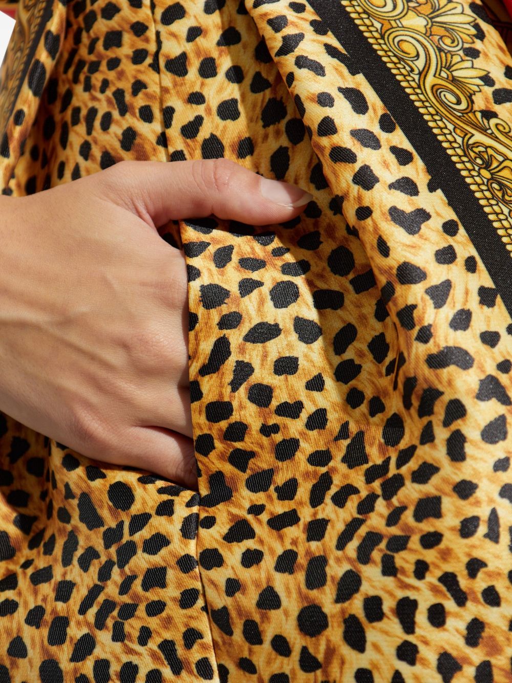 VERSACE Voluminous Baroque Mini Skirt