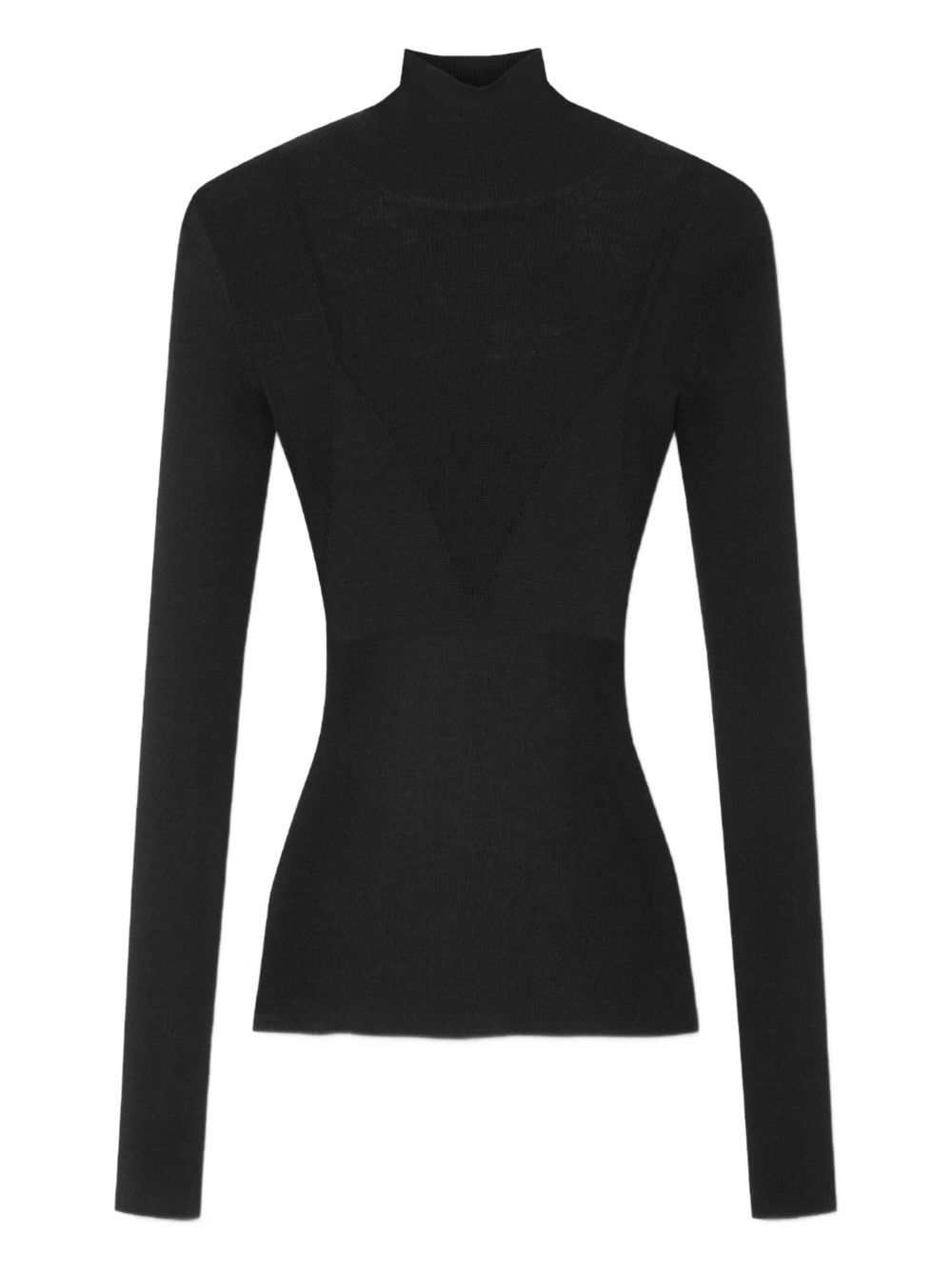 VERSACE Sophisticated Ribbed Knit Top for Women