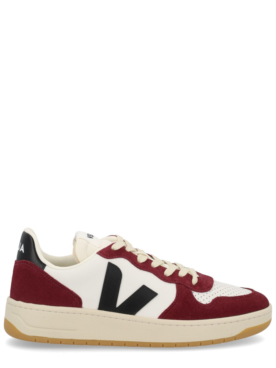 VEJA Multicolour Leather and Suede Sneakers for Men