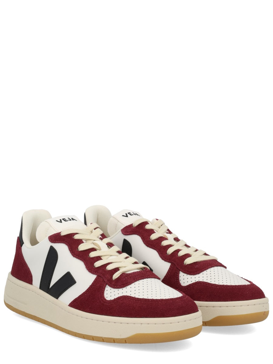 VEJA Multicolour Leather and Suede Sneakers for Men