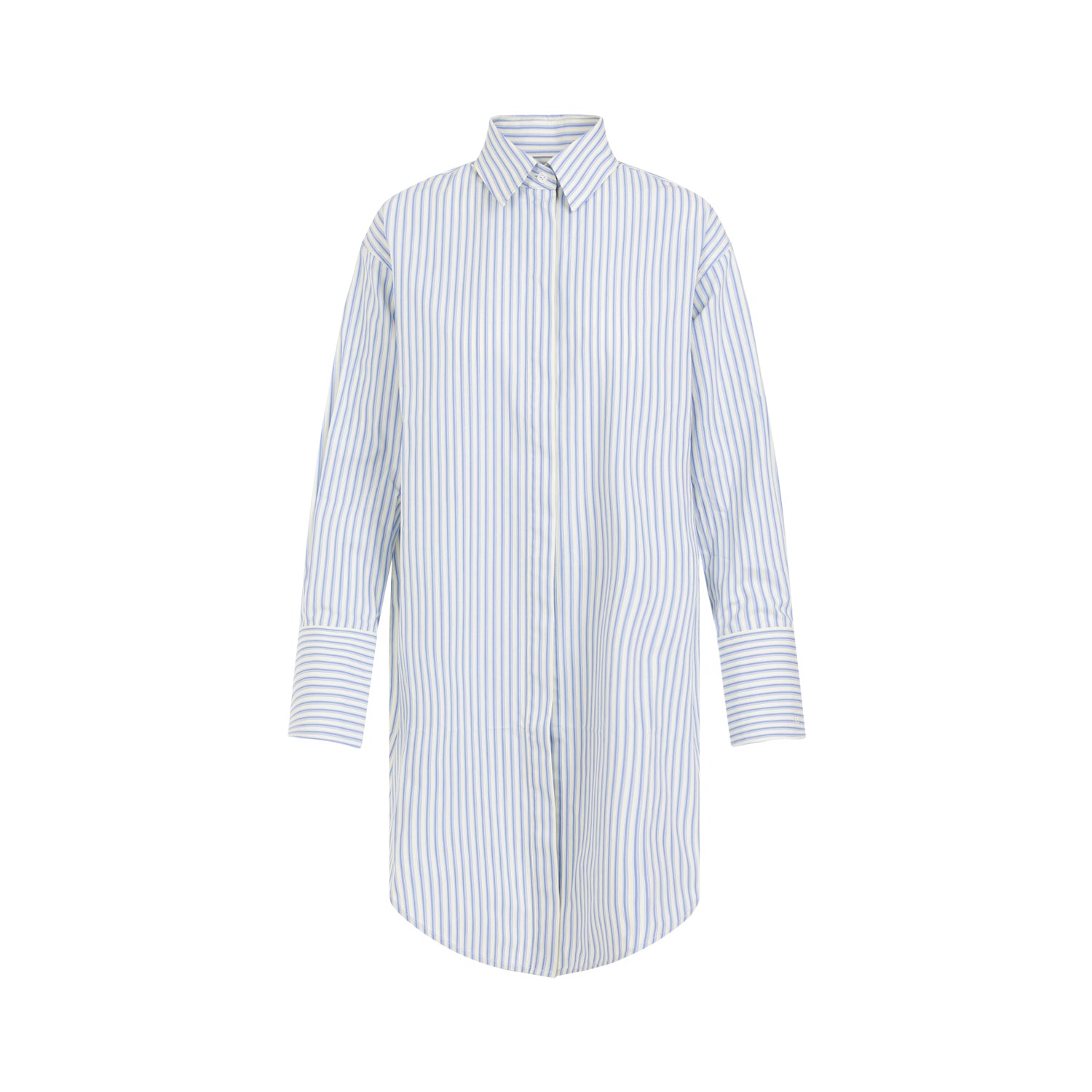 VICTORIA BECKHAM Wrap Front Blouse with Pointed Collar - Spring Summer Edition