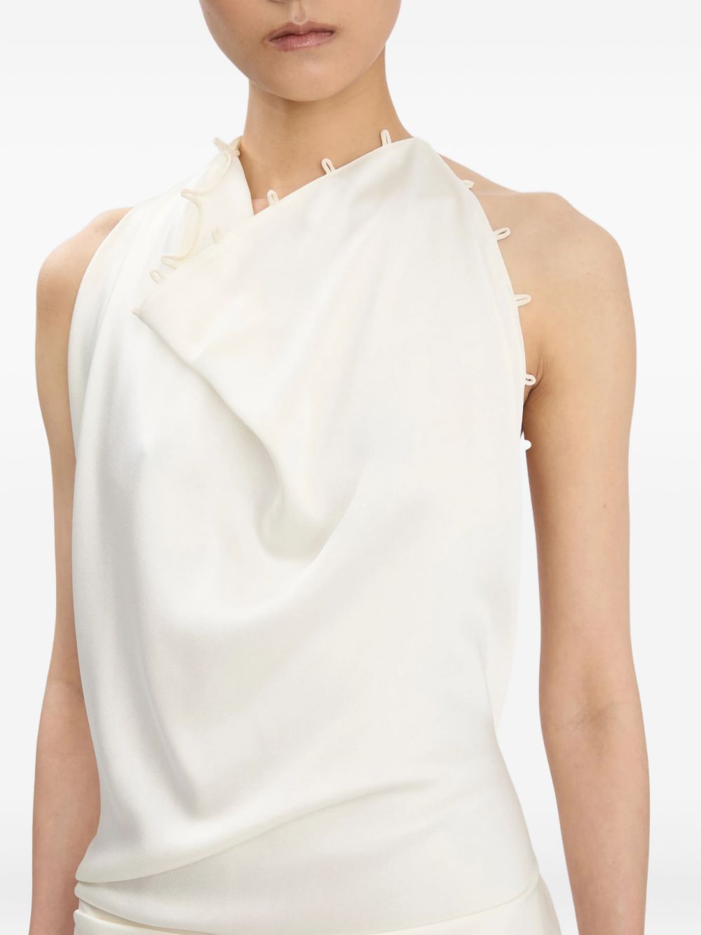 VICTORIA BECKHAM Elegant Long Sleeveless Dress for Women
