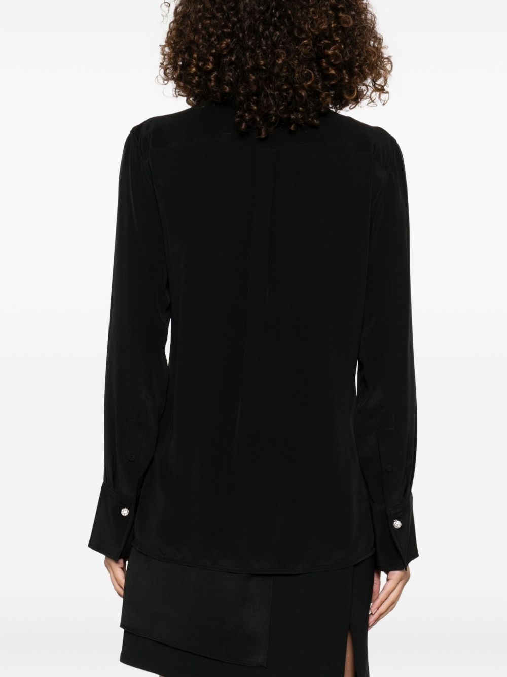 VICTORIA BECKHAM Sophisticated Silk Cady Blouse