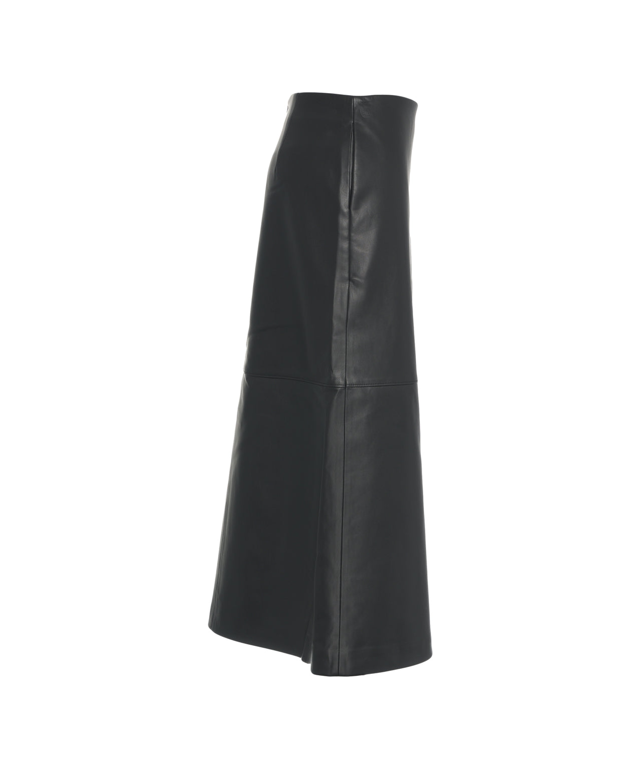 VIKTORIA CHAN Maxi Skirt in Faux Leather