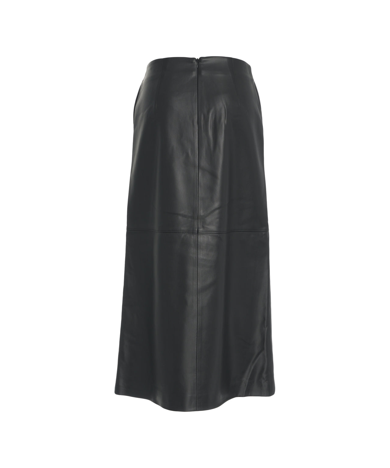 VIKTORIA CHAN Maxi Skirt in Faux Leather