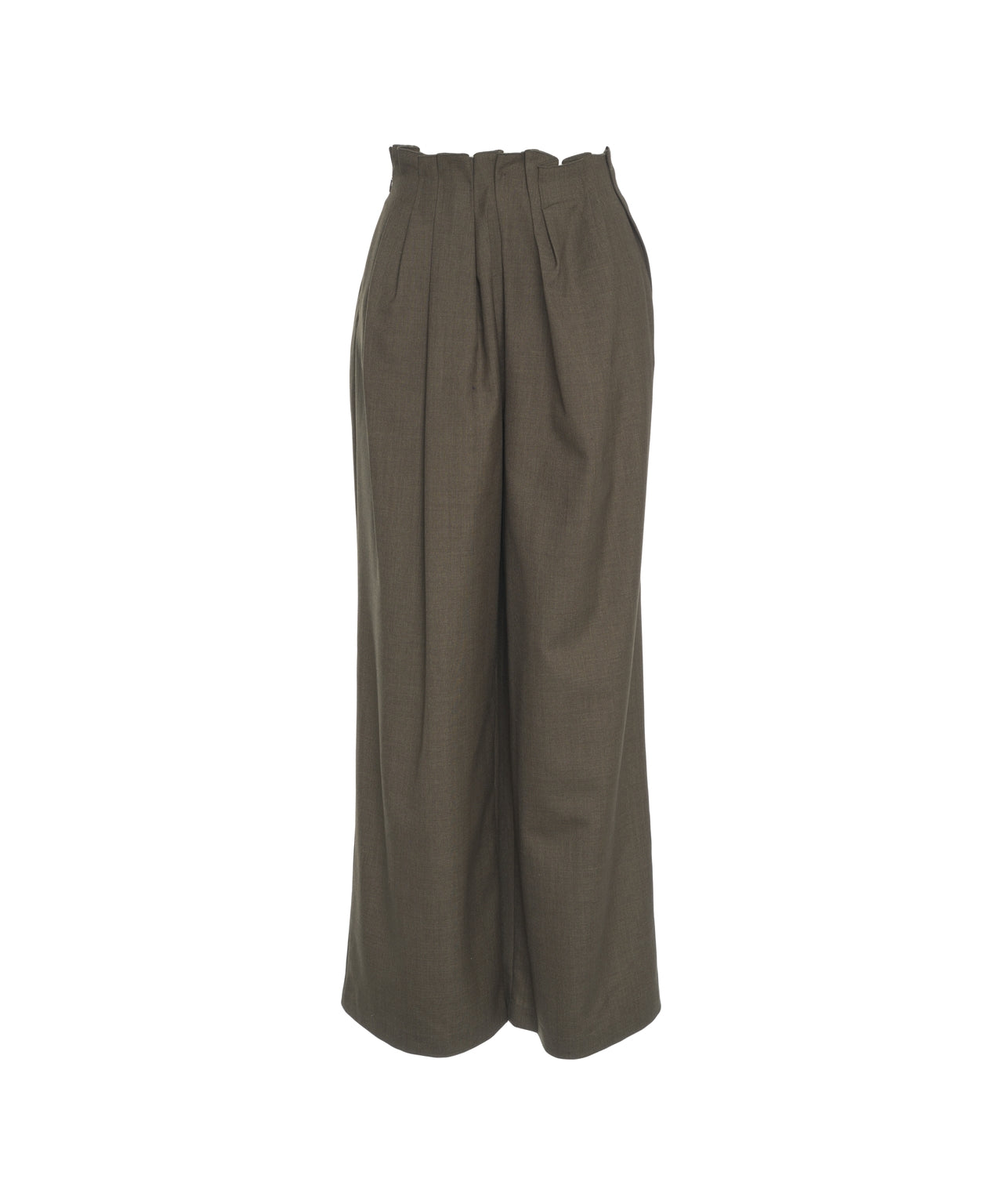 VIKTORIA CHAN Tailored Pleated Trousers for Women