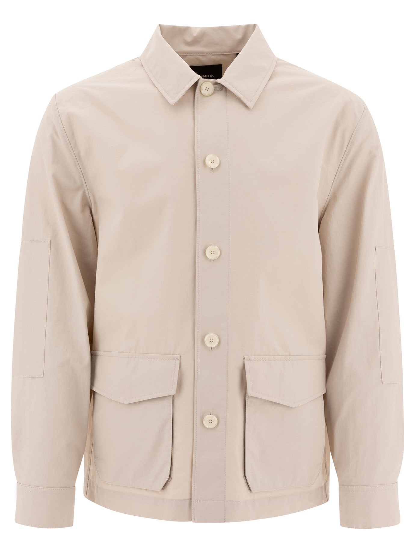 VINCE Men's Cotton Blend Utility Jacket