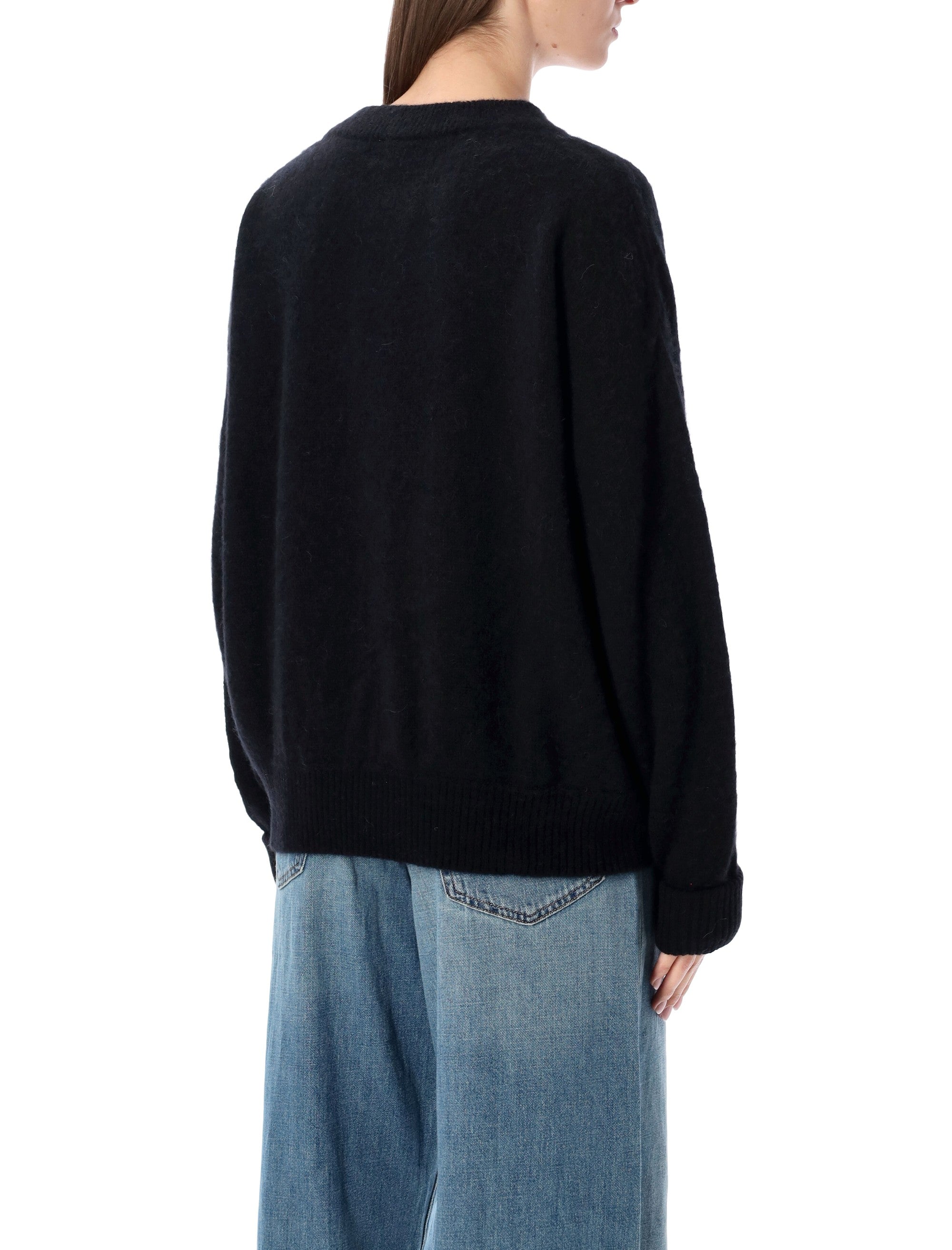 AMERICAN VINTAGE Loose Fit Boat Neck Jumper - XS/S