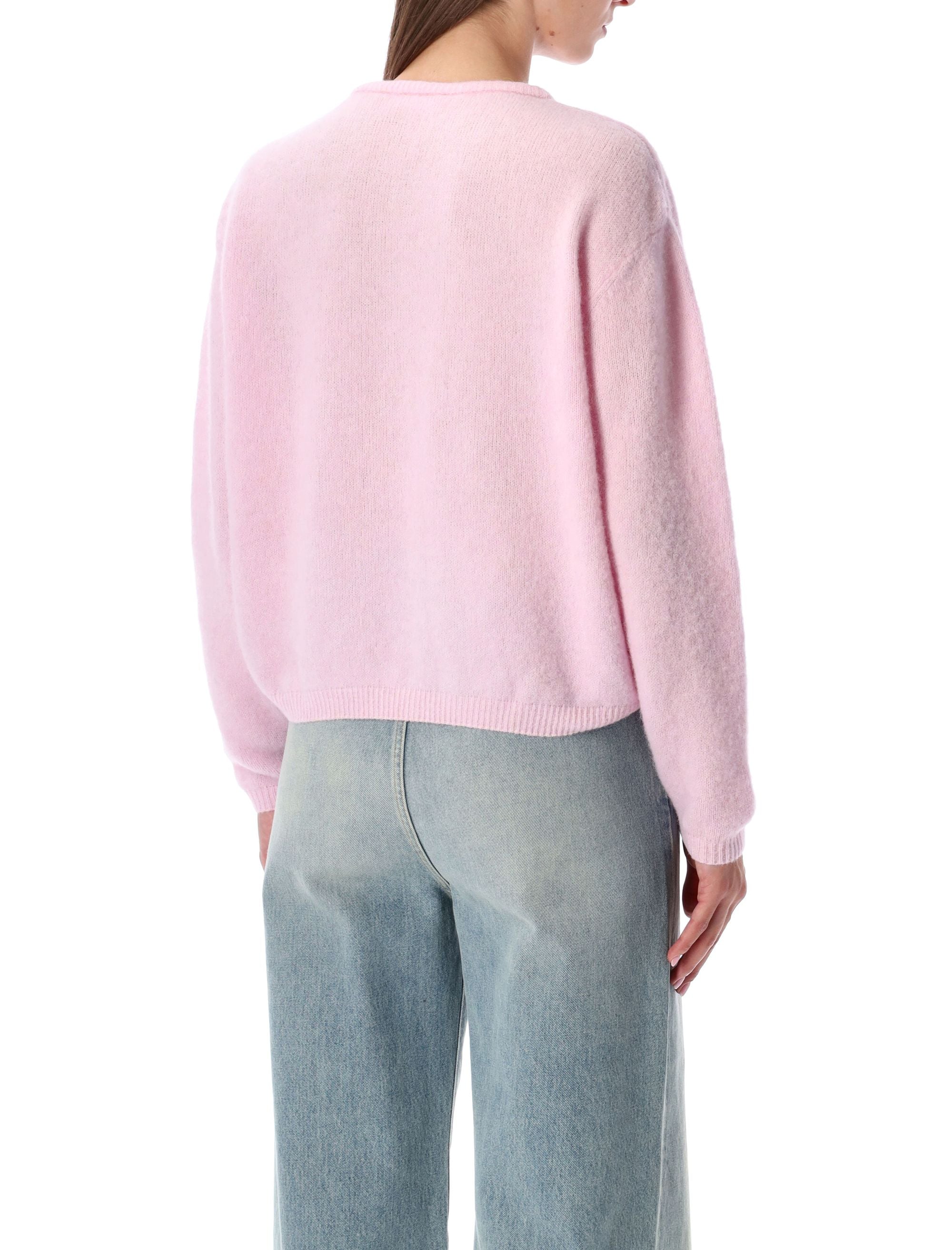 AMERICAN VINTAGE Cropped Balloon Wool Cardigan