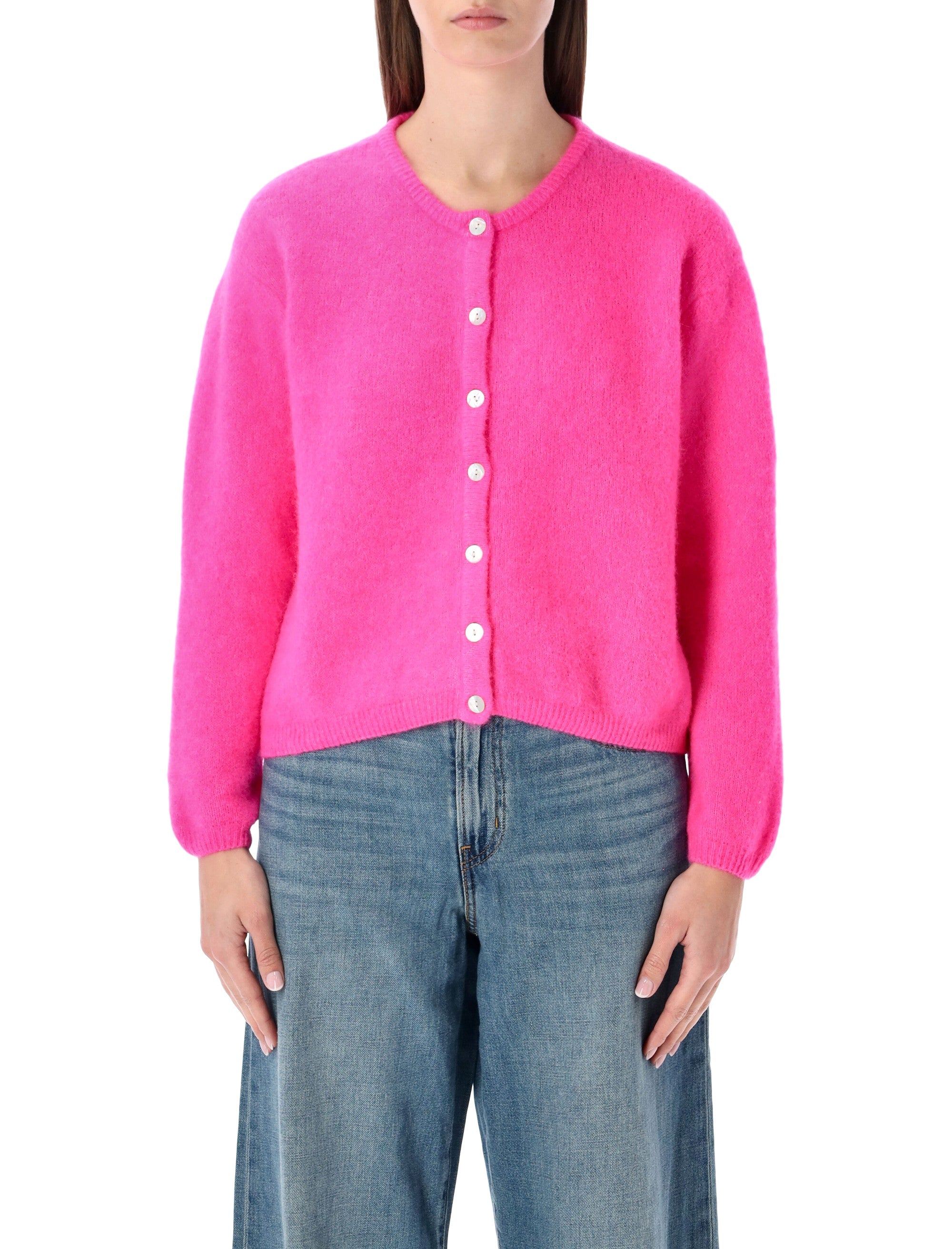 AMERICAN VINTAGE Cropped Balloon Wool Cardigan - Women’s Size S