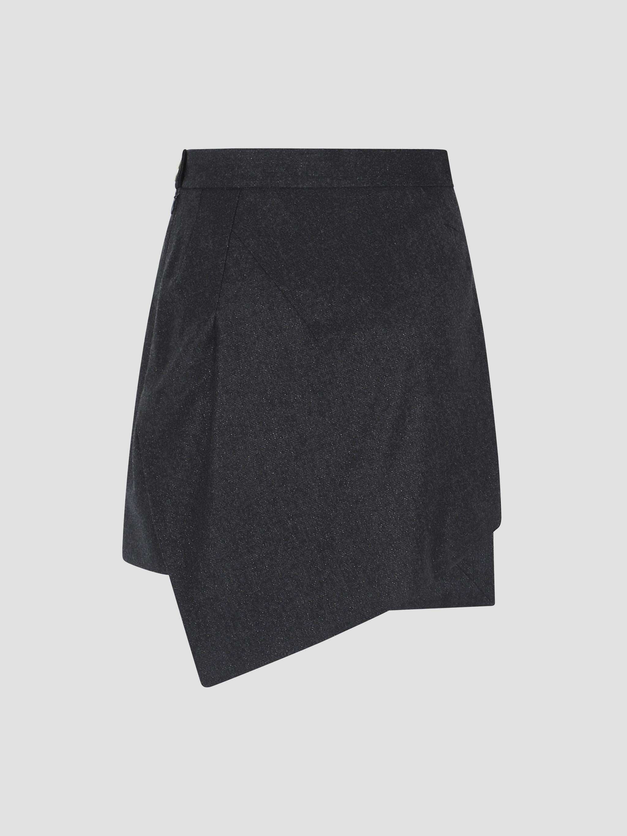 VIVIENNE WESTWOOD Women's Mini Infinity Skirt - Versatile Elegance for FW25