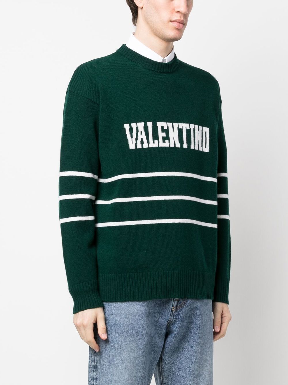 VALENTINO Regular Fit Men's Mini Knit Sweater