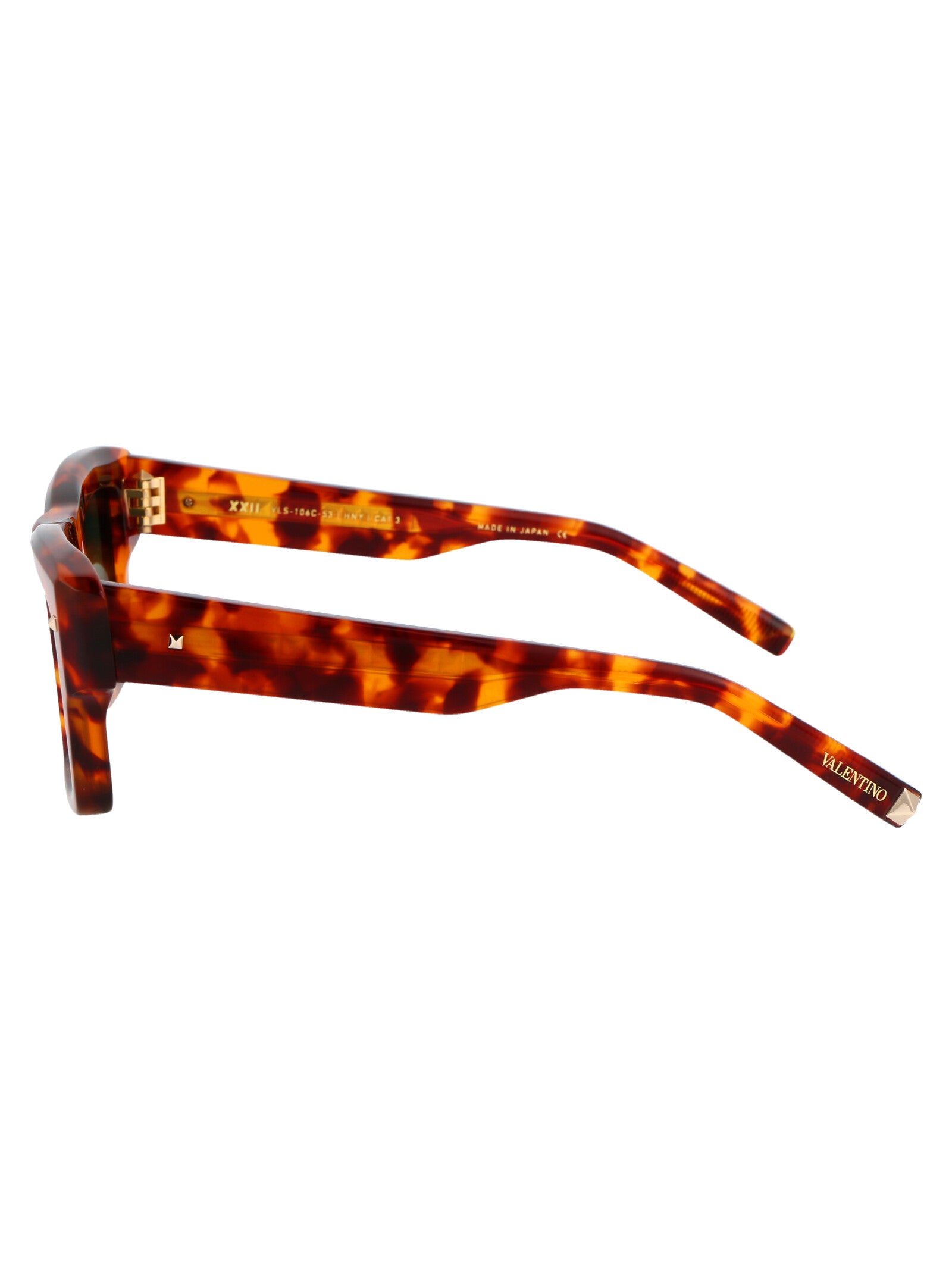 VALENTINO GARAVANI Chic Tortoise Acetate Sunglasses for Women
