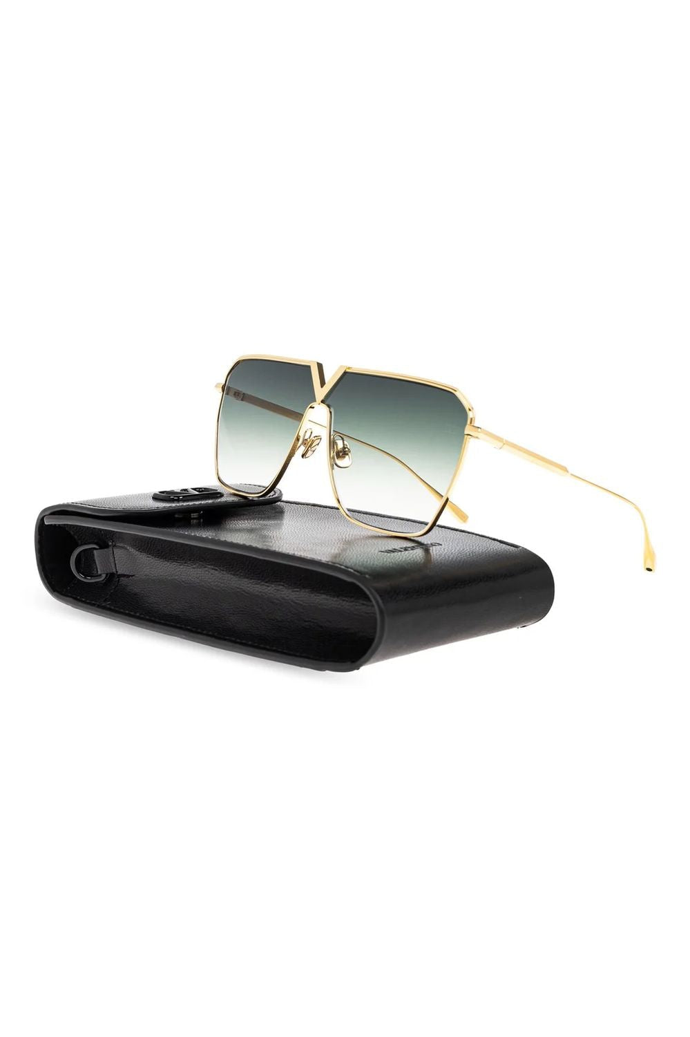 VALENTINO Goldshield Sunglasses