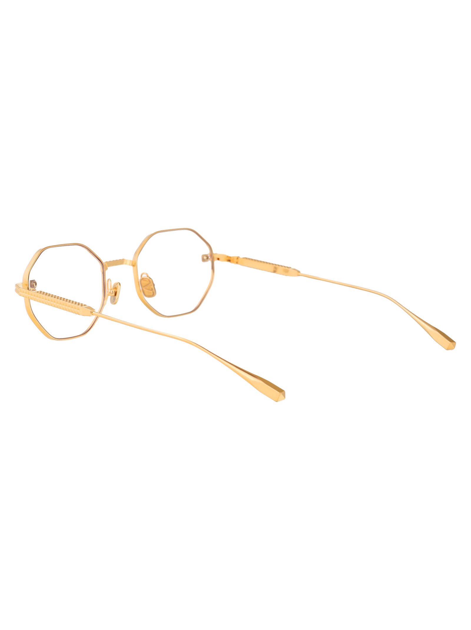 VALENTINO GARAVANI Women's Titanium V-Stud Optical Glasses