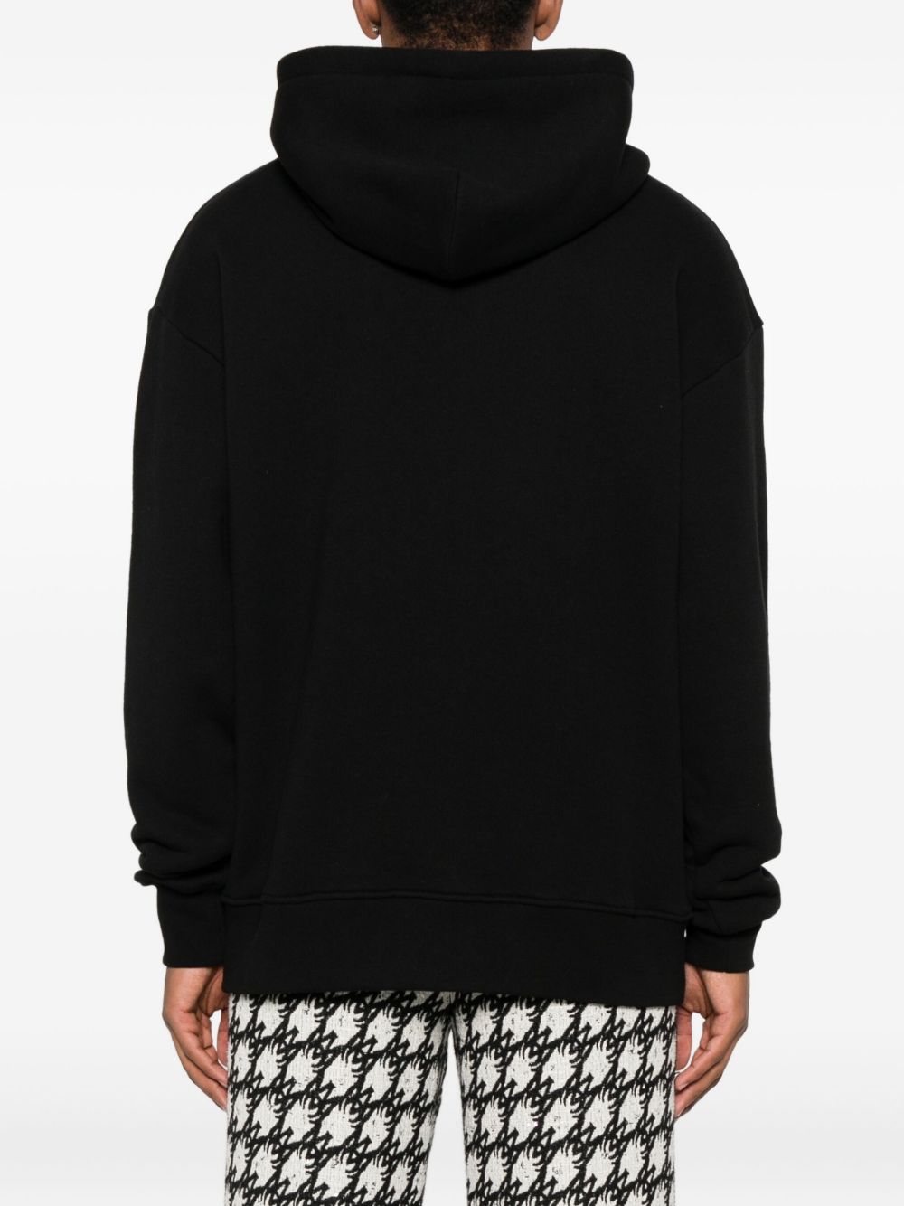 VALENTINO Embroidered Cotton Hoodie for Men