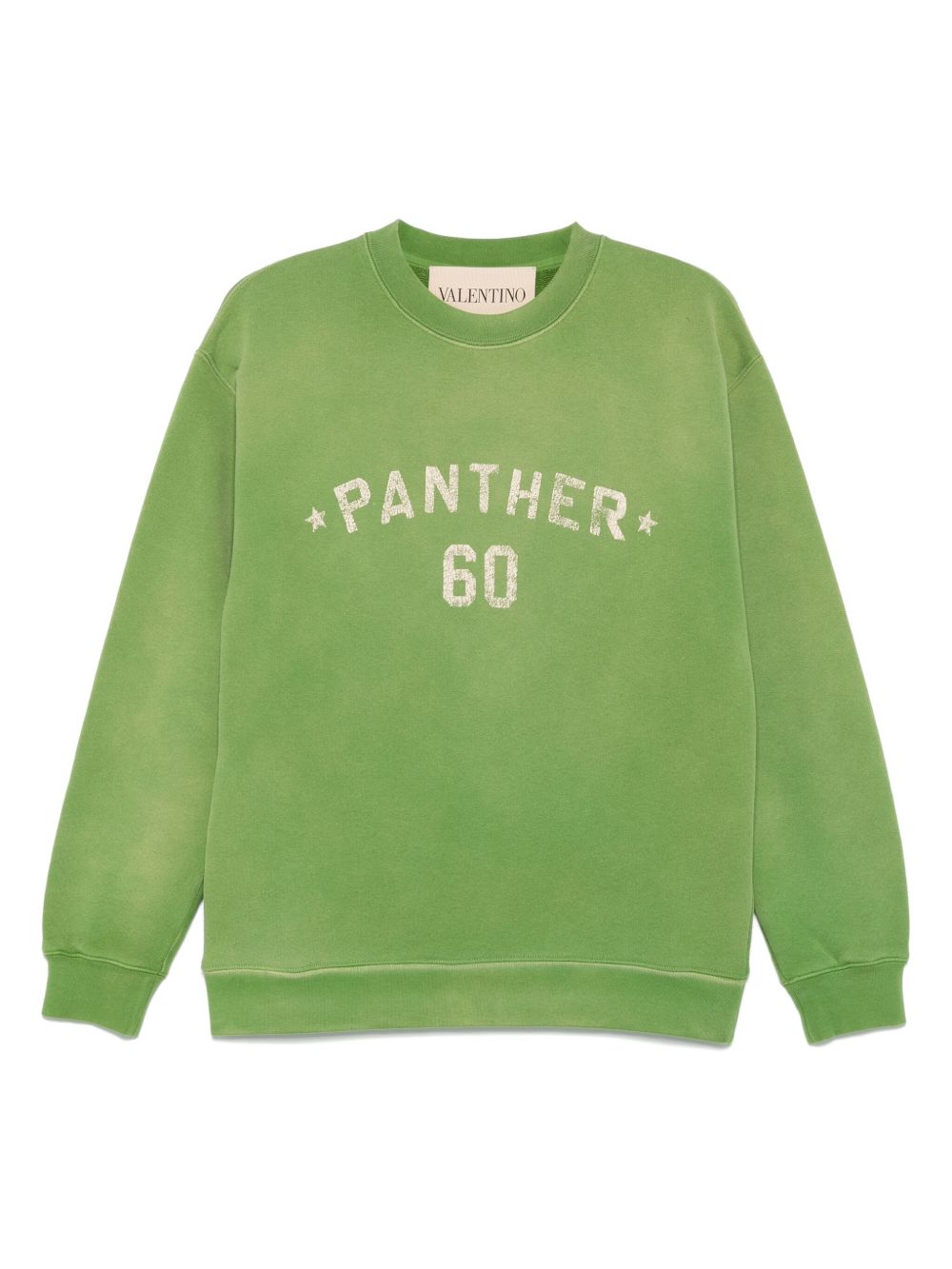 VALENTINO Cotton Sweatshirt with Logo Print for Men - FW25